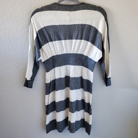 Express striped dollman sleeves tunic sweater dress - Picture 7 of 10